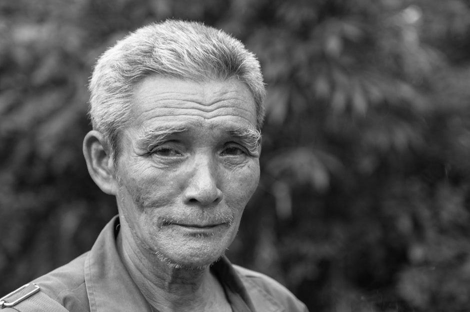 Kho Tao Gesicht Mann Portrait Thailand alter
