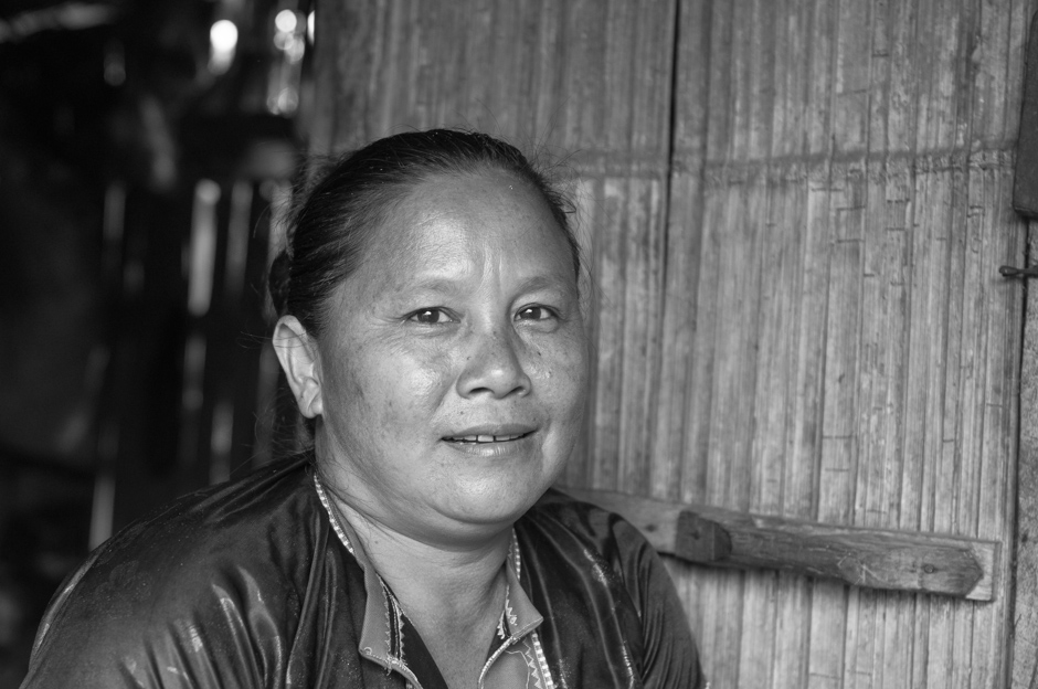 rote lisu thailand norden bergvolk portrait frau woman face