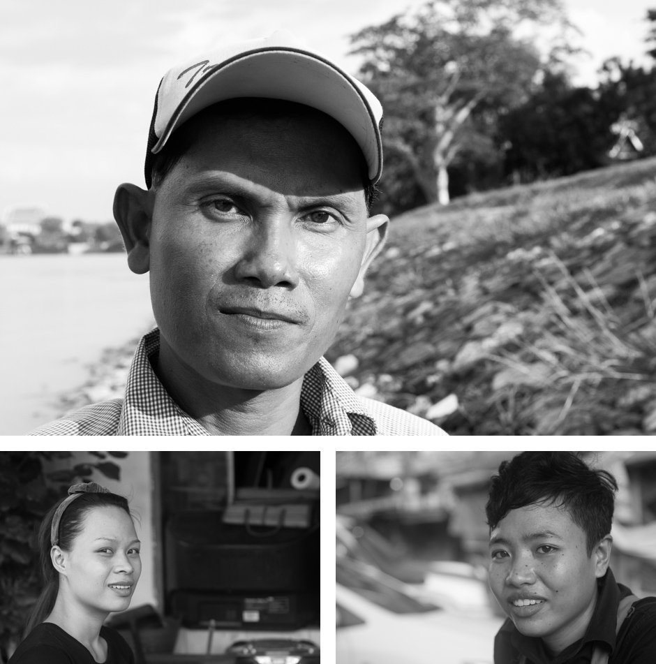 people faces portrait ayutthaya thailand foot