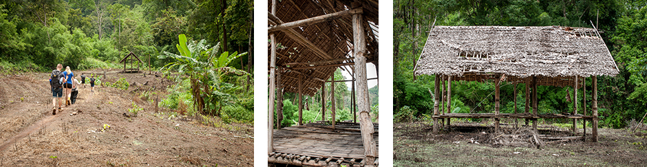 reisefotos thailand bambus hütte